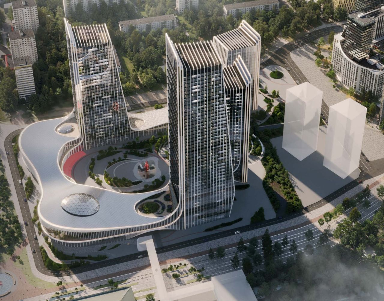 фасад дома, здание по адресу г Москва, Рижская пл, д 3 к 4